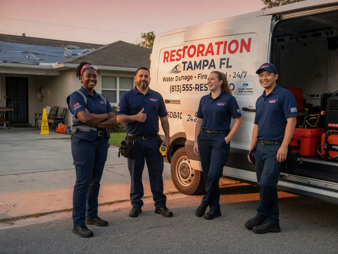 Water Damage Restoration company in Coralville, IA
